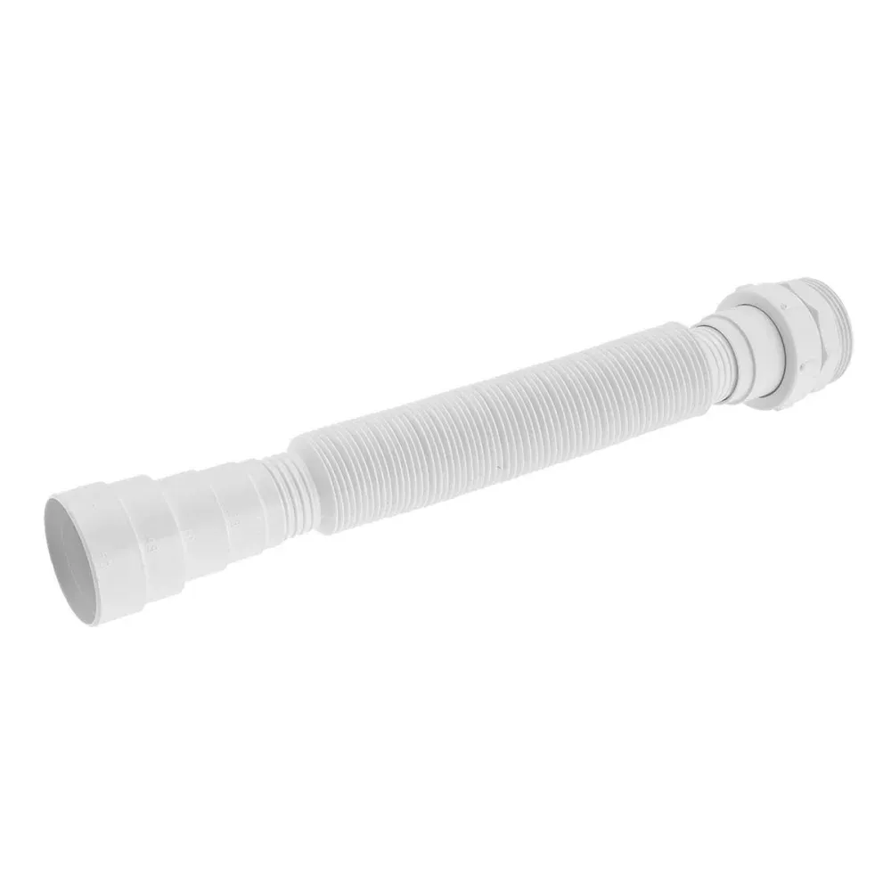 Sifão Sanfonado Extensivo de Plástico Branco 710mm Liege